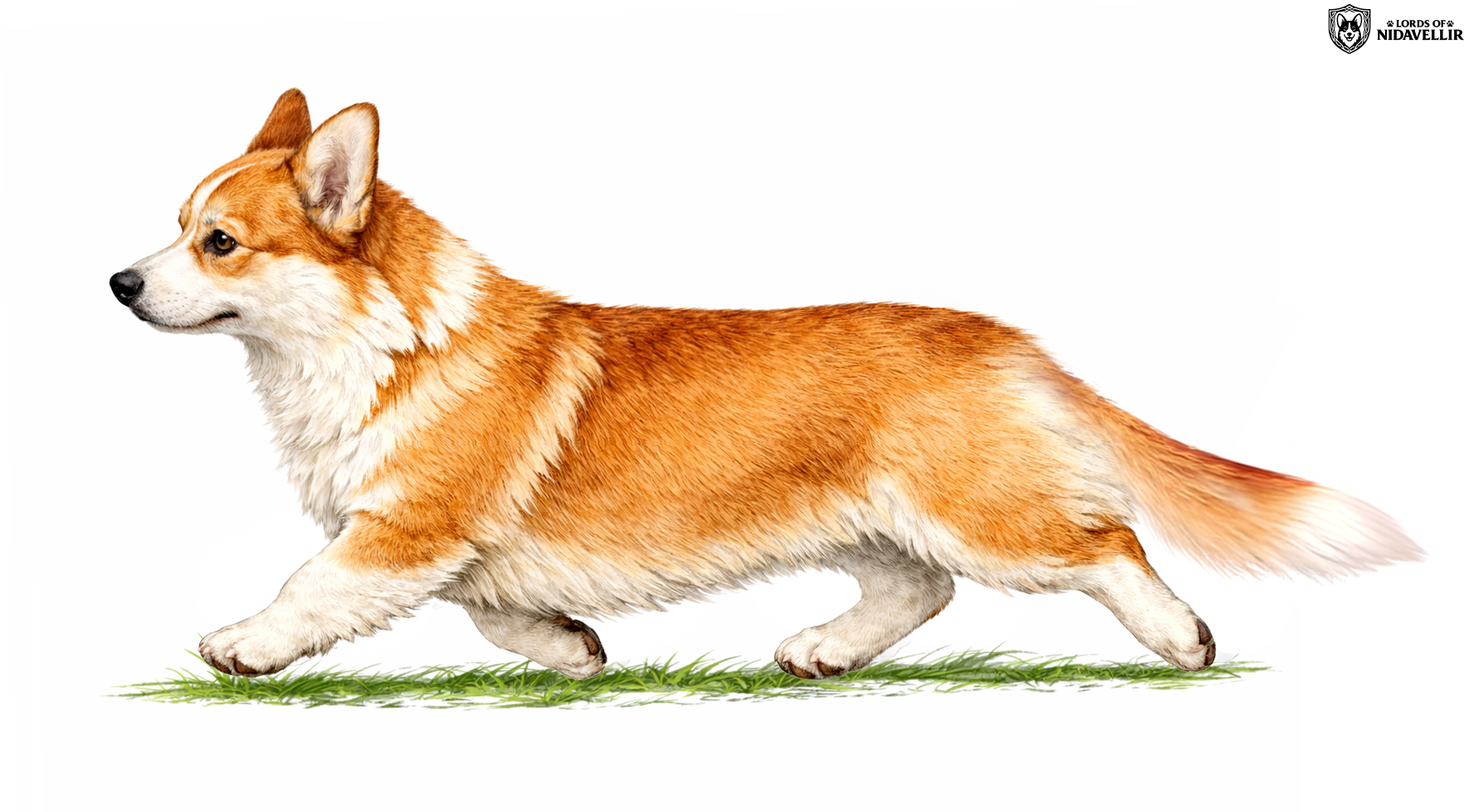 Prawidłowe ustawienie ogona w ruchu – przykład 1