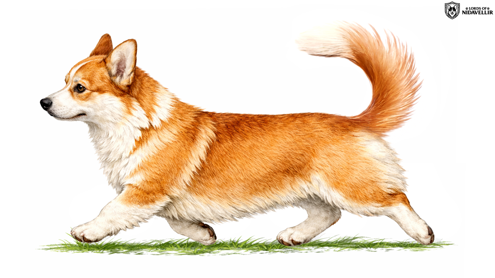 Prawidłowe ustawienie ogona w ruchu – przykład 4